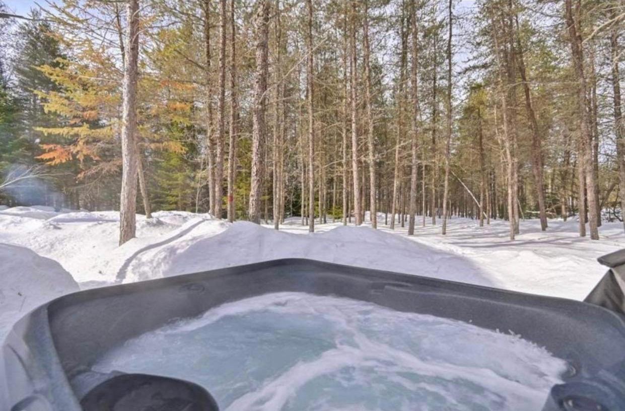 Chalet Alice A Louer Avec Spa Mauricie Сент-Алексис-де-Мон Экстерьер фото